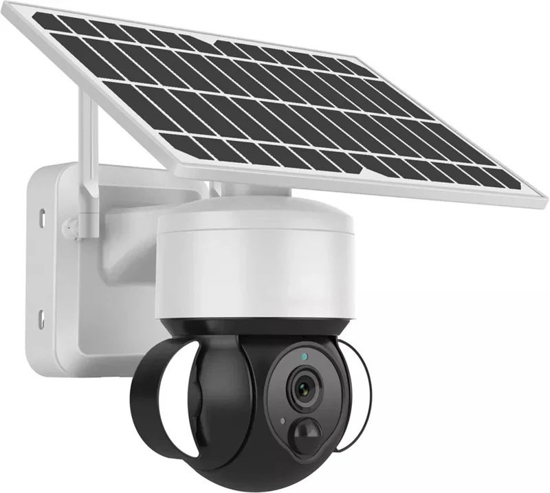 2022 solar battery powered  Tuya GSM SIM Card 3MP Waterproof Outdoor PTZ Wifi CCTV 4G Camera