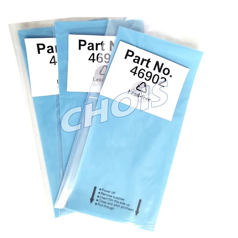 Original Zebra Barcode Printhead Cleaning Film Kit Part Number 46902, 76mm-102mm