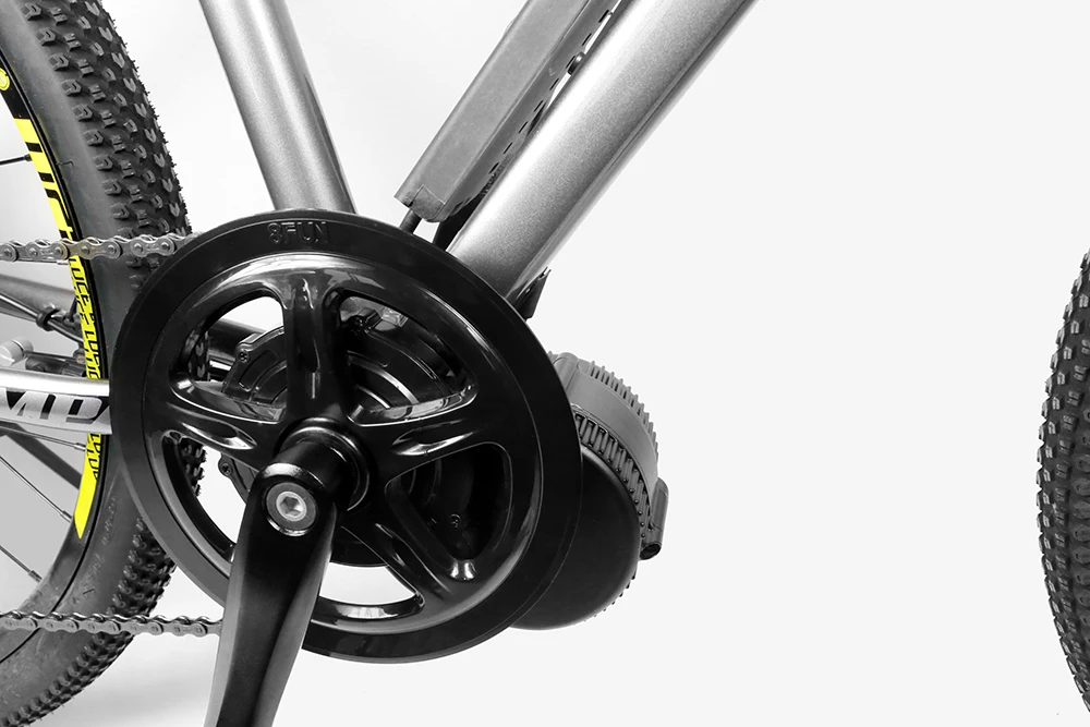 Bafang bbs01 bicycle electric motor kit 36v 350w e bike mid drive motor kits electric bike parts with 500C display