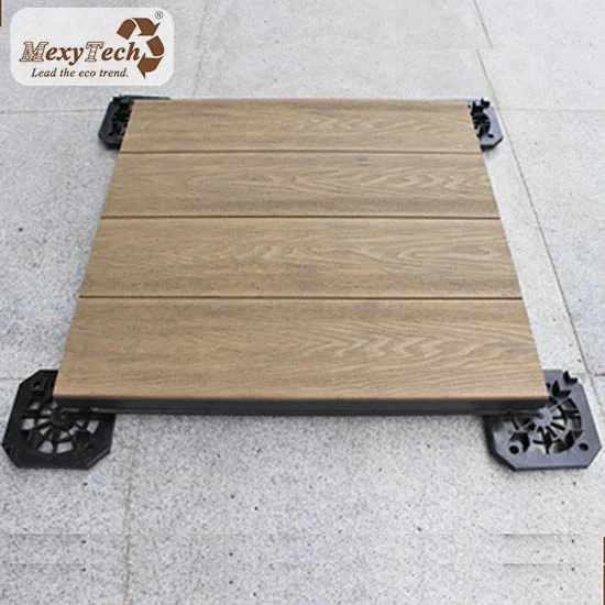 Waterproof wpc diy decking low maintenance outdoor flooring tiles