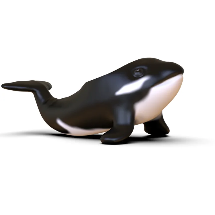 High Quality flower pot decoration custom outdoor resin flower pots orca animal flower pot for home decor