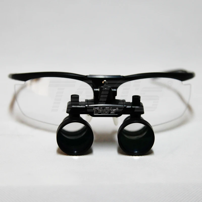 Galilean NS2.5x  magnifiers dental surgical loupes medical instrument optical glass P2 Black