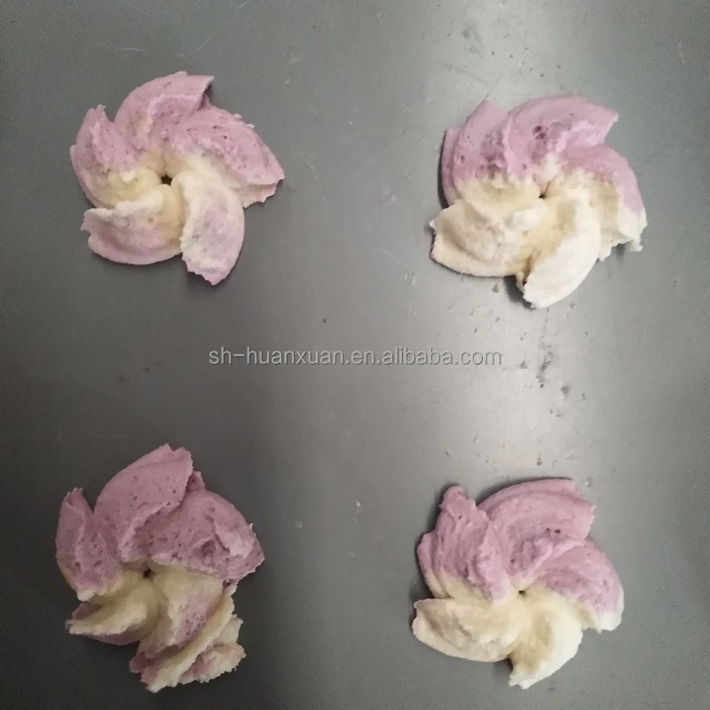 PLC HX400 electric cookie maker , cookie forming machine