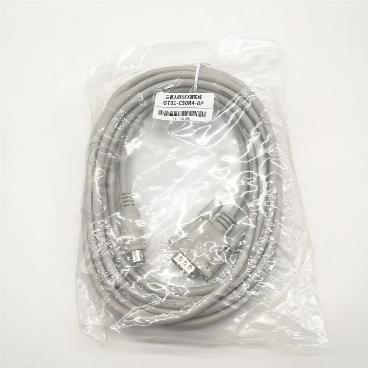 Mitsubishi HMI GT01-C50R4-8P сенсорный экран и FX подключения кабеля связи