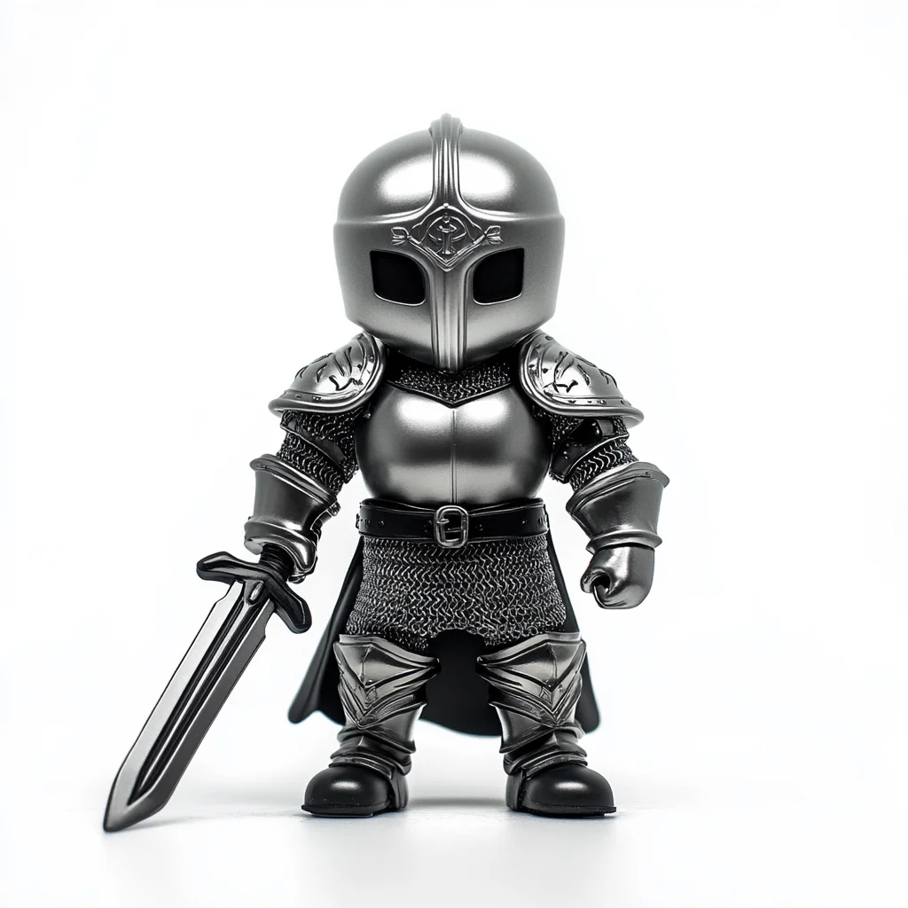 Custom Hot Sale Plastic Designer Oem Action Figure Knight Figure