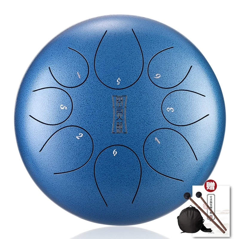 BEST musical instrument steel tongue drum 8 Note 6' 8' 10' 12 ' size