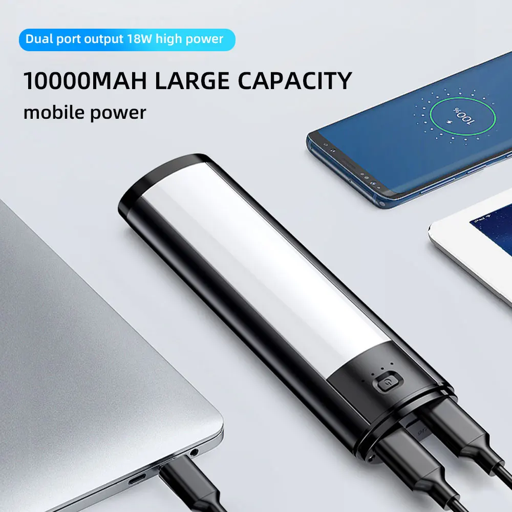 Wholesale 10000mAH  4 Lighting Modes Rechargeable Waterproof Tent Light Remote control camping light