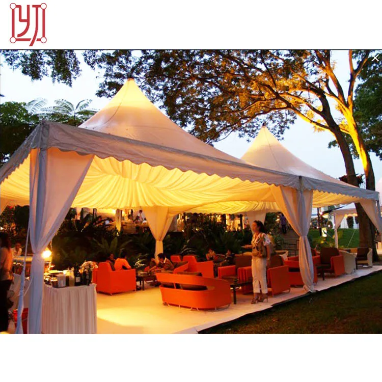 Tear resistant 10x10 pagoda wedding party tent