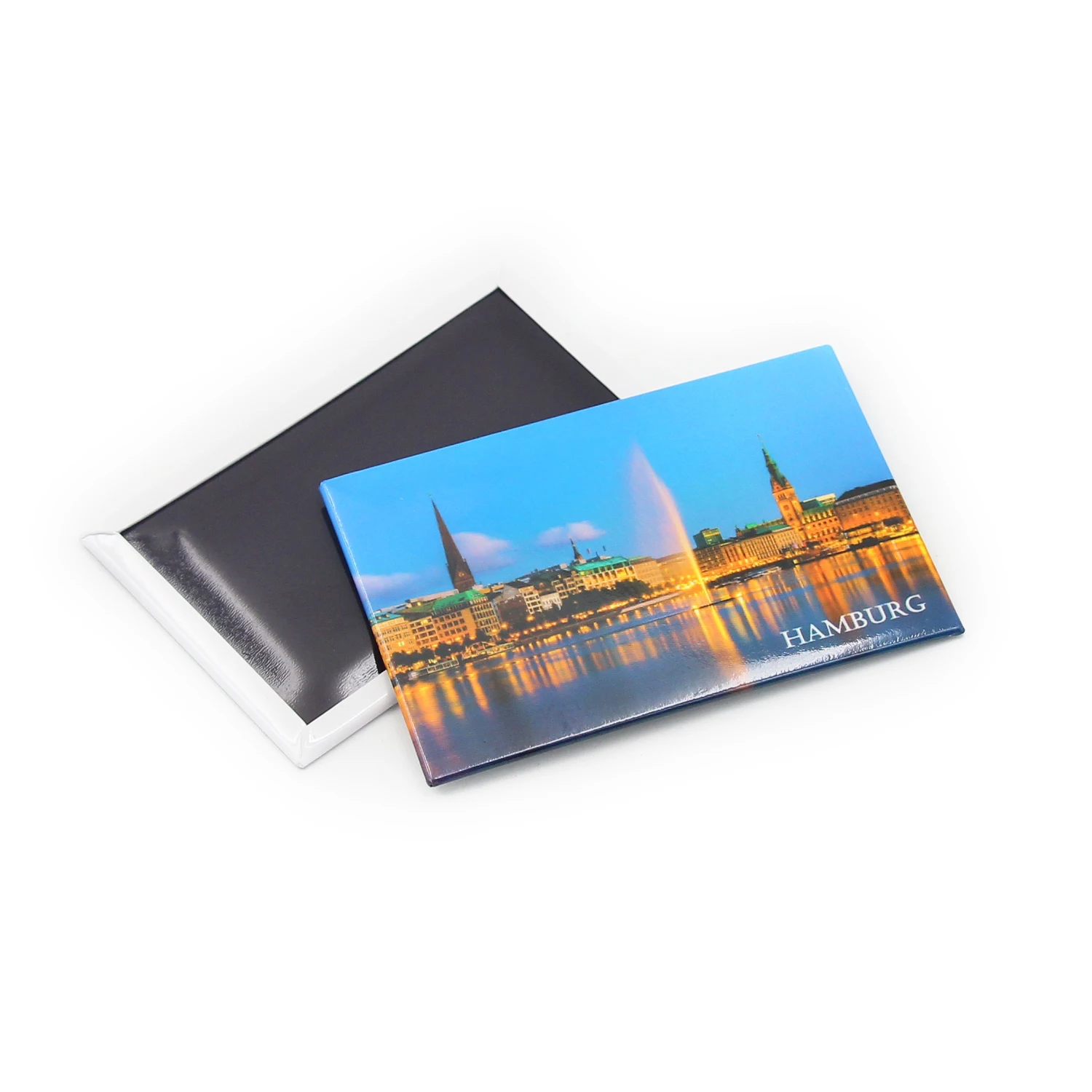 Personalized Customization City Magnets Photo Germany Tin Souvenir Magnets Mit Logo