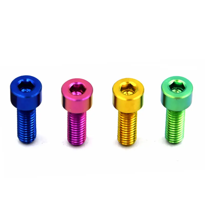 Hot Titanium Bolt Manufacturers Customize Production And Sales Of Various Titanium Alloy Bolts Titanium Sprocket Bolts