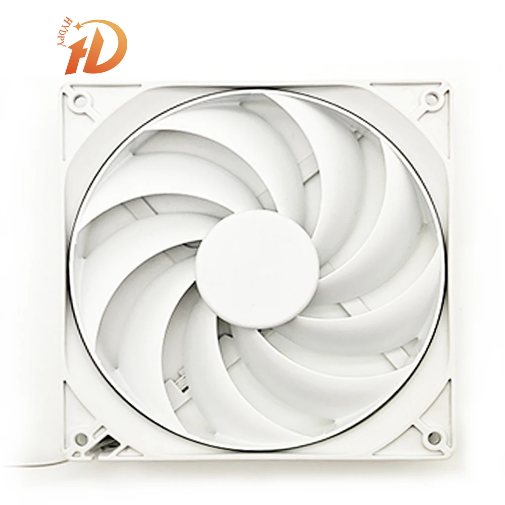 HYDPY COMPUTER CASE CPU COOLER DC FAN RGB CPU LED FAN 120*120*25MM ONE BALL BEARING CPU FAN