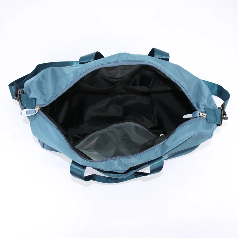 Wholesale Customized New Sports Nylon Waterproof Sports Swimming Duffle Bags with Shoe Compartment