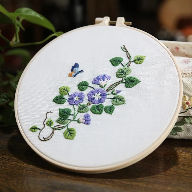 New Patterns Flower& Plant Embroidery Cross Stitch Kit Arts Crafrs Sewing Gifts