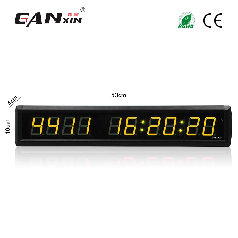 GANXIN LED 1.8 inch suit indoor digital countdown clock days event clock