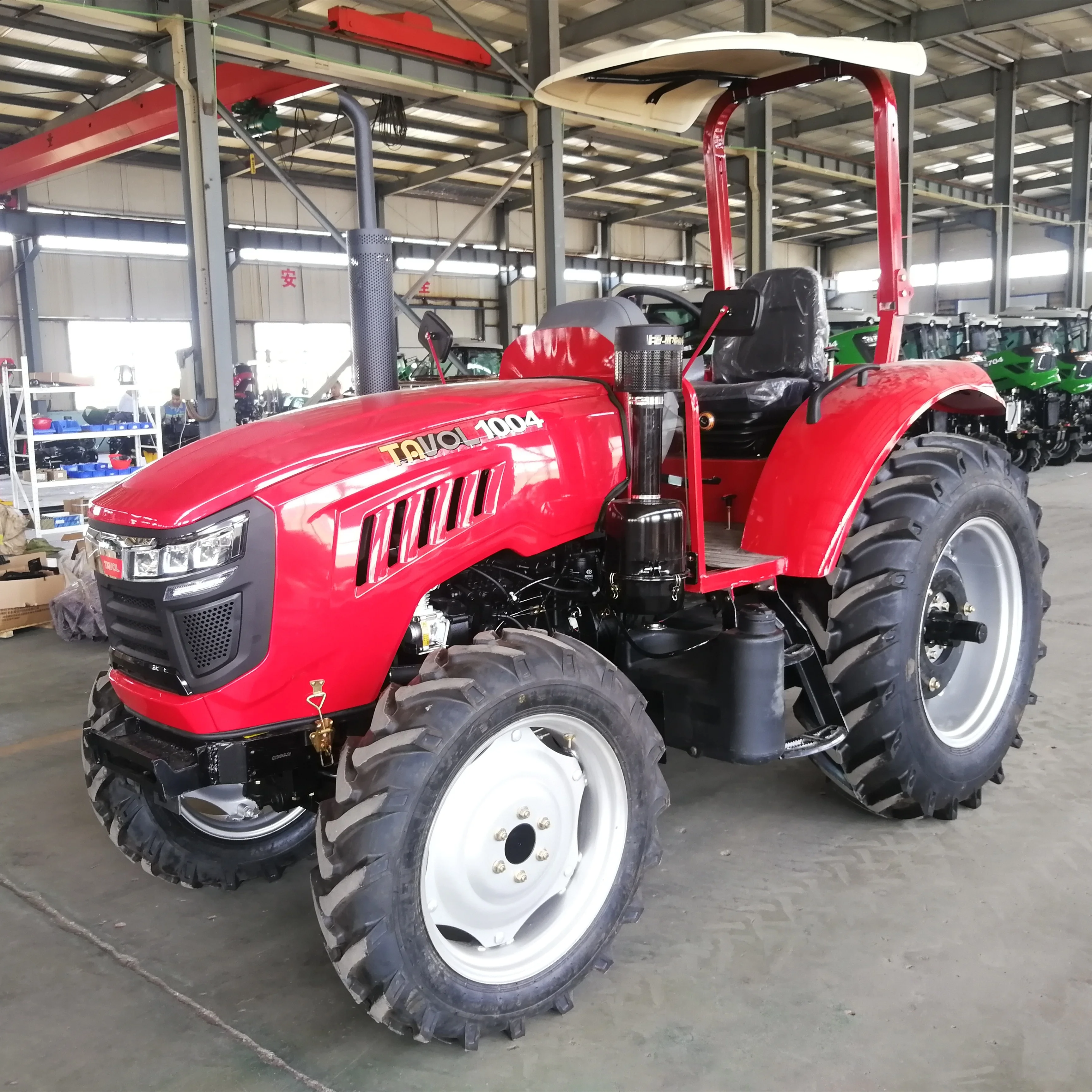 Farm popular new style Tavol 80hp 90hp 100hp small garden farm tractors agriculture tracteur machinery compact tractor for sale