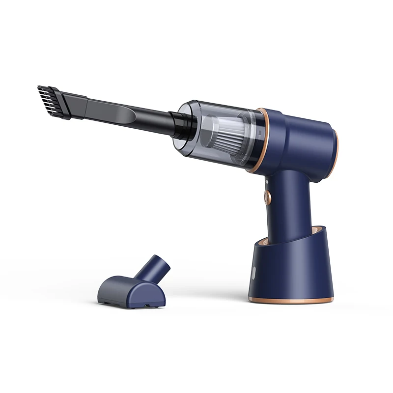 2 in 1 Dry 120W Cordless Handheld Auto Vacuum Home Portable blowing and suction Wireless Car Vacuum Cleaner with lighting