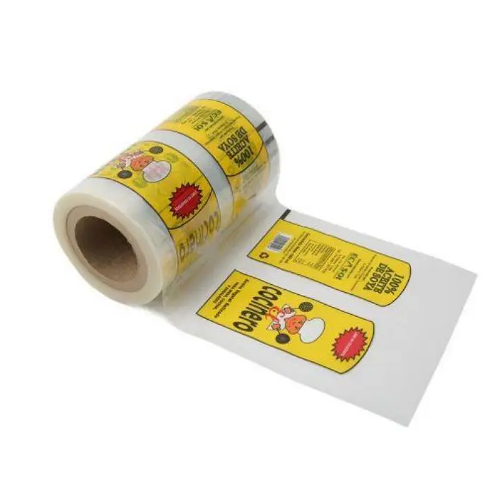 Recycled HDPE Cake Candy Chocolate Chips Coffee Tea Milk Powder Wet Paper Tissue Packaging Bag Food Packaging Plastic Roll Film