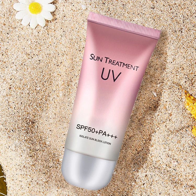 Натуральный отбеливающий солнцезащитный крем против UVA/UVB SPF 50