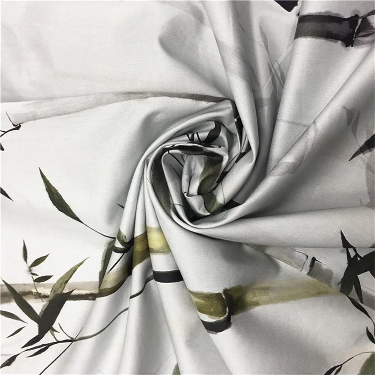 
Custom design high quality digital printing 100 cotton flame retardant fabric 