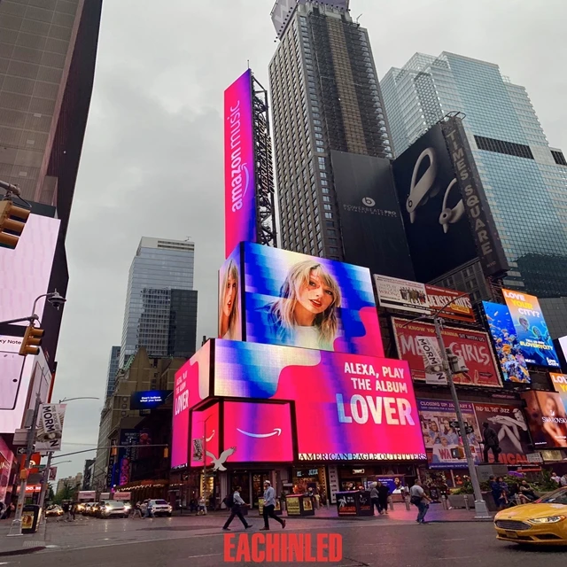 
P8 Outdoor LED Billboard for Highway Street DOOH Advertising LED Wall Large LED Display 