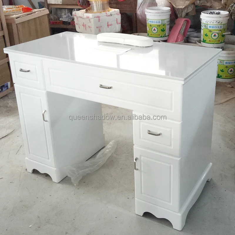 Kingshadow nail equipments manicure table with vent