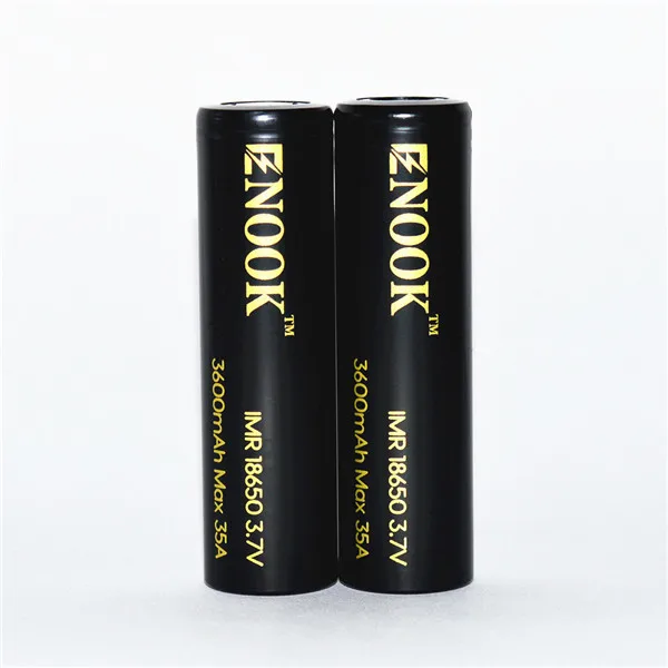 Enook large capacity 18650 electric bicycle battery 18650 3600mAh  cell lithium ion ebike battery for scooter