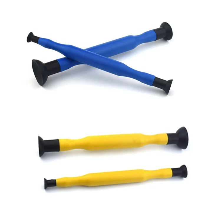 V00040000 2 Pcs Valve Lapping Sticks Plastic Grip with Suction Cup for Auto Motorcycle Cylinder Engine Valves dust Grinding tool