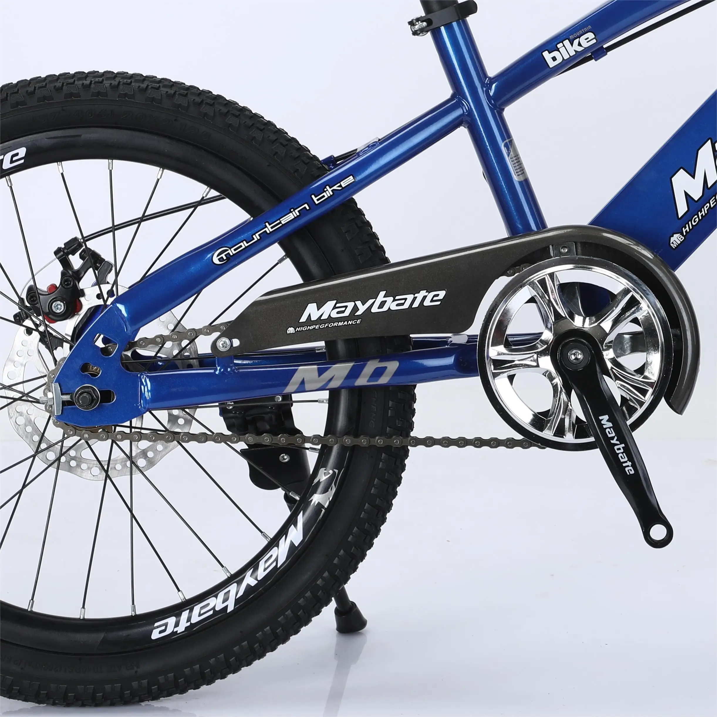 HUANLANHG High Quality Steel Bicycle Single Speed Mountain Bike with Disc Brake and Ordinary Pedal Manufactured in China
