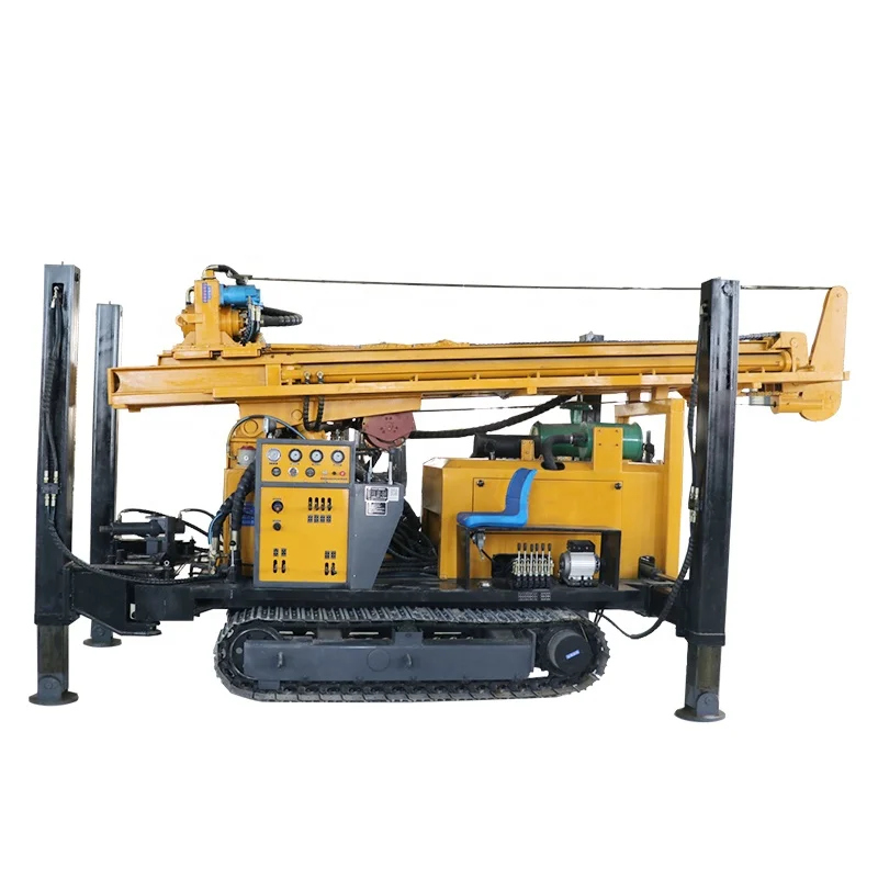 Ground Source Heat pump Drilling Rig 200m Deep Pneumatic Water Well Drilling Rig Manufacturer