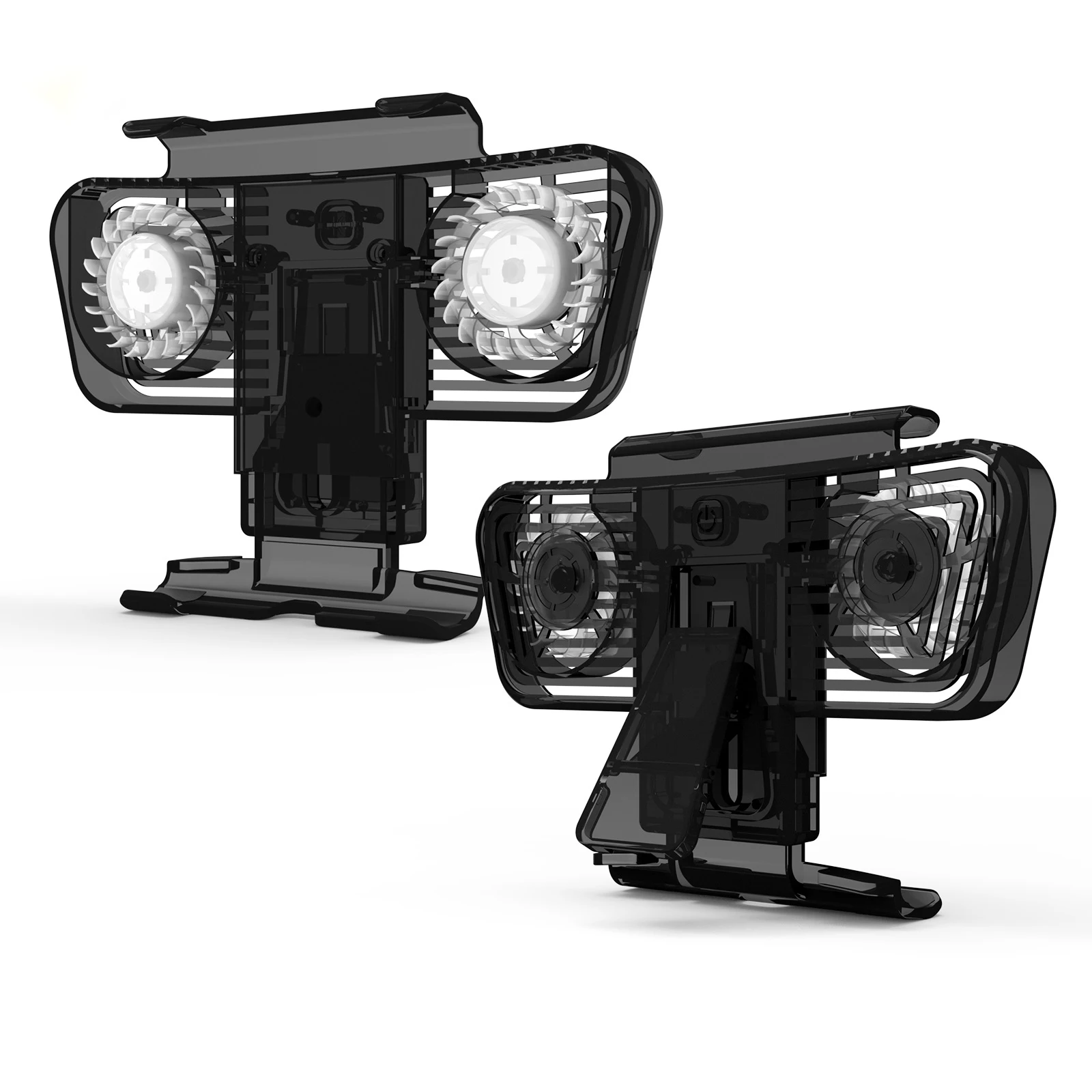 Cooling Fan with Bracket Holder Dual Type C Port Adapter for Steam Deck for Nintendo Switch OLED Game Console