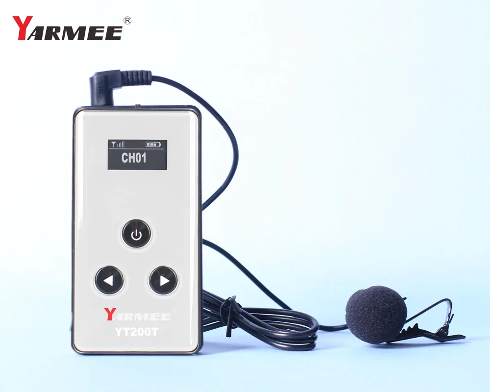Professional Wireless audio transmitter Tour Guide System for Traveling Museum Visit Conference