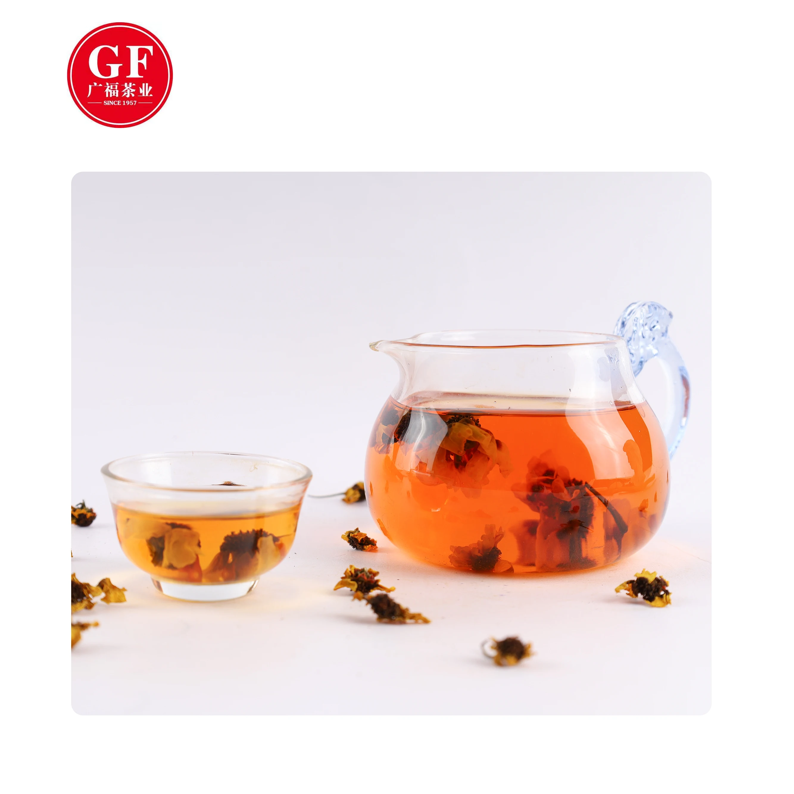 Chinese Dried Dry Flowers factory direct sales chrysanthemum snow flowers for gift tea