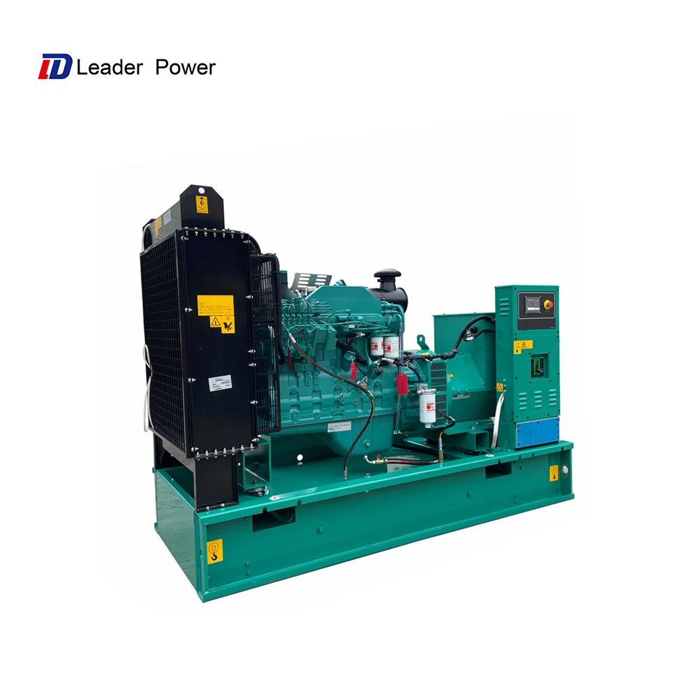Leader Power Factory Price High Quality Diesel Generator 160kw 200kva Three Phase Low Noise Silent Soundproof Diesel Genset