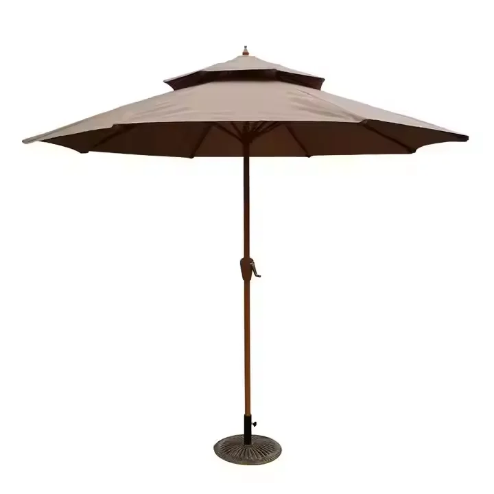 Best quality 2.7 meters bali garden vintage cantilever parasol umbrella