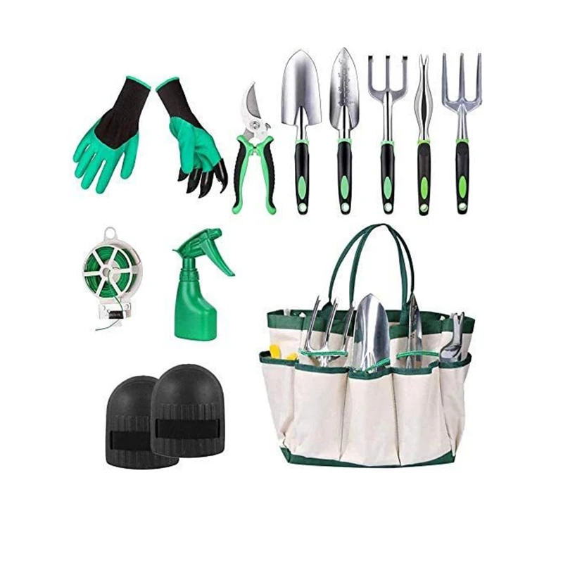 Garden Tools Set 83 Piece Succulent Tools Set Included Heavy Duty Aluminum Gardening Digging Tools for Gardening