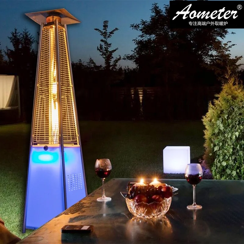 China Professional Manufacture Pyramid Tower Garden Led Patio Heaters