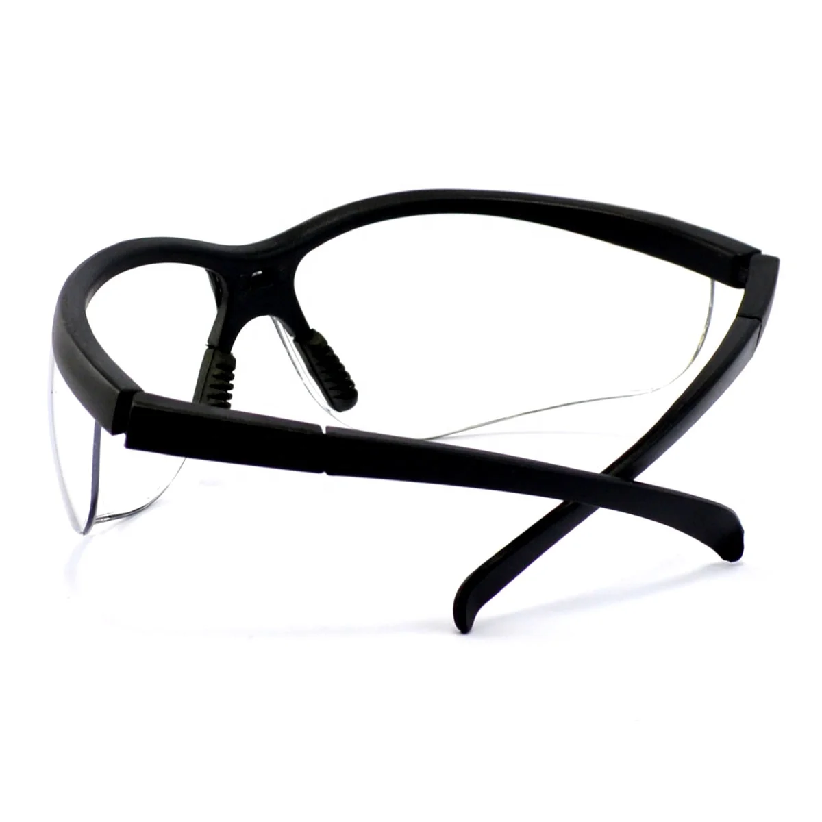 Industrial Safety Goggles Anti-Fog Clear Lens Transparent PC Frame Protective Eye Security Glasses
