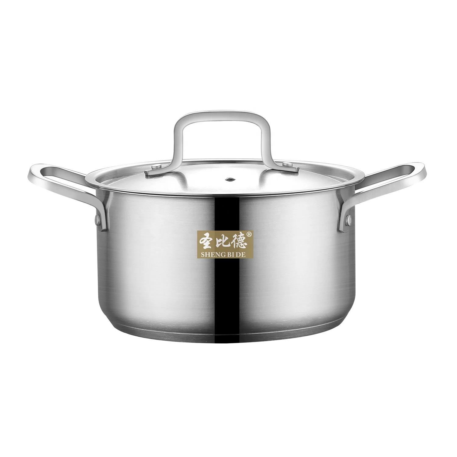 
 Кастрюля из нержавеющей стали, высококачественные сверхтолстые кастрюли для приготовления пищи, домашняя Высококачественная кастрюля для тушения соуса  
