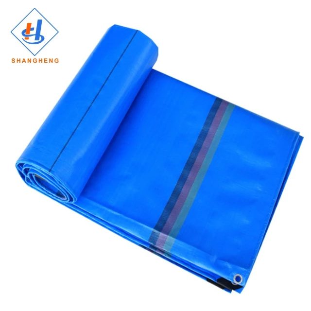 250 Gsm заводской с полиэтиленовым покрытием брезент для грузовика Крышка для автомобиля брезент