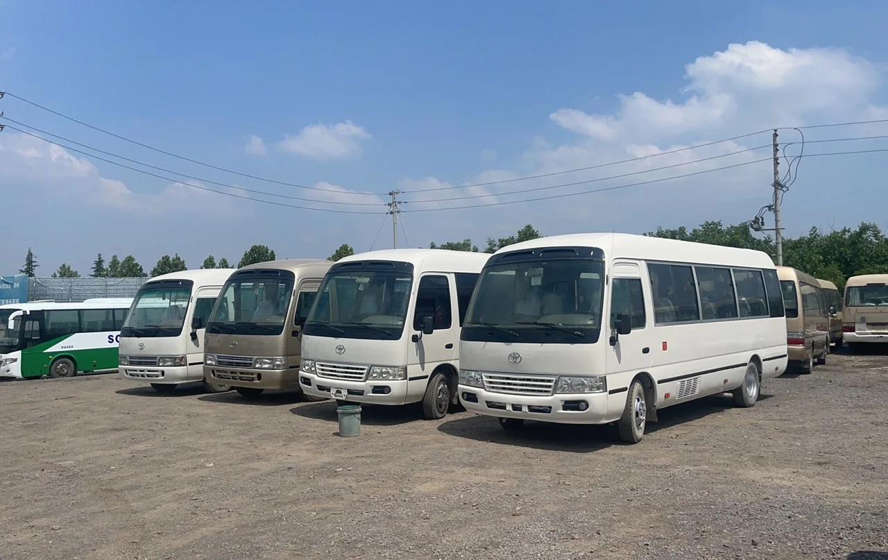Used Toyo ta Coaster Bus 30 Seats LHD For Sale