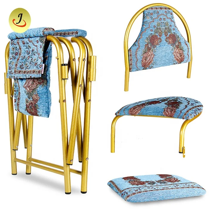 original design hot selling church furniture Islam muslim prayer portable mosque folding chair