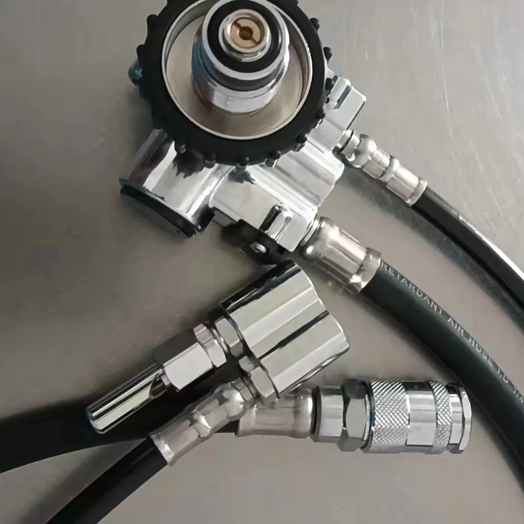 Factory Directly Supply gauge breather regulator air breathing scba pressure reducer