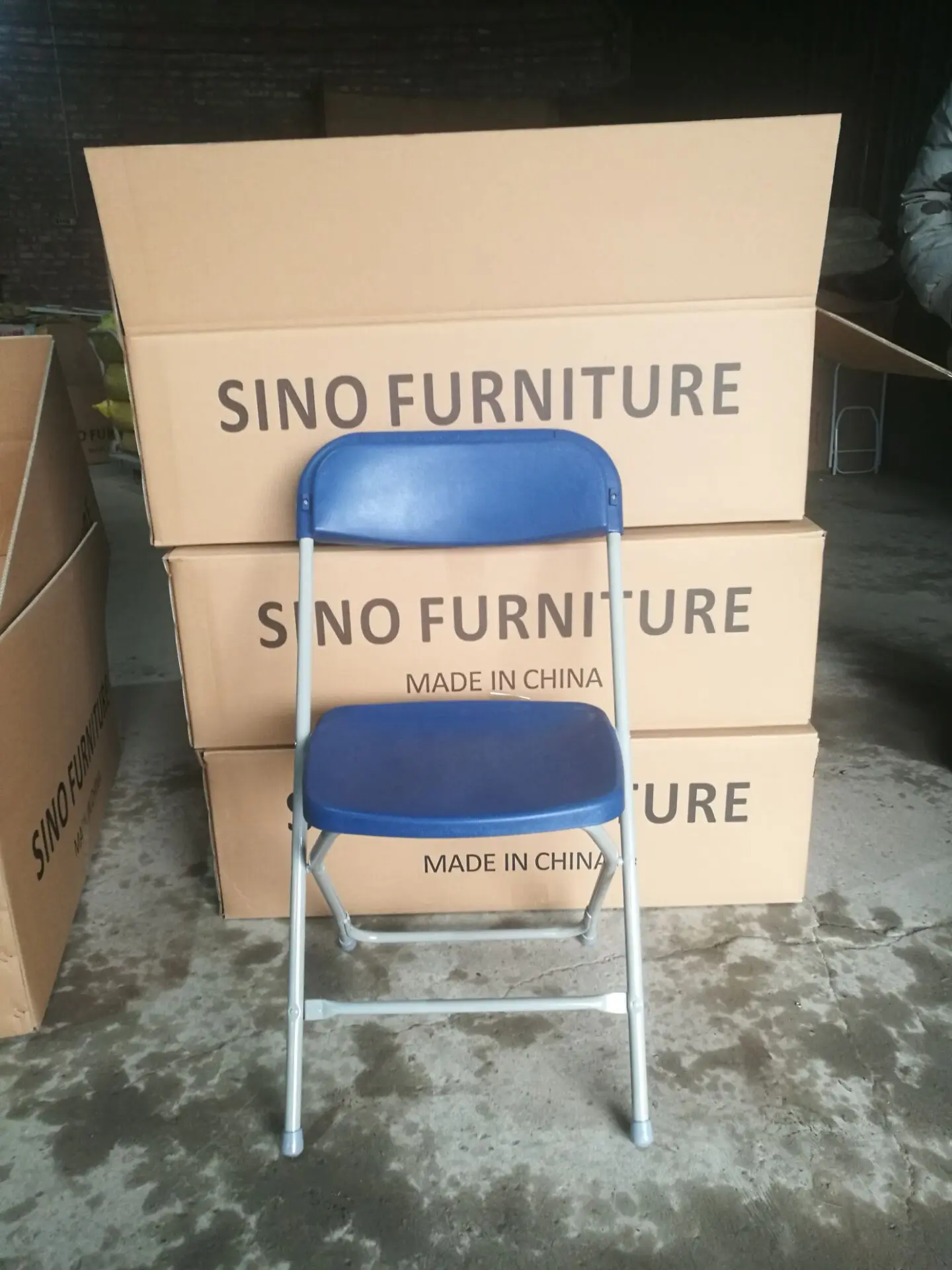 American Style Samsonite Plastic Folding Party Chair