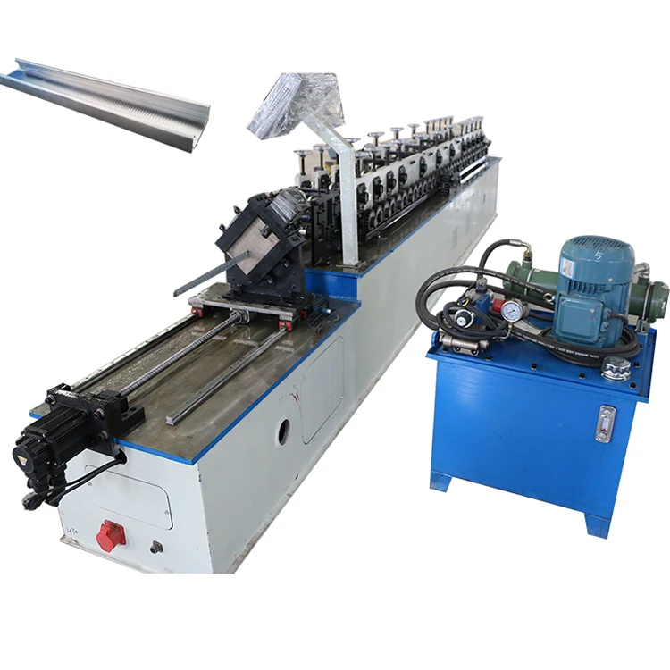 2019 hot sale metal stud and track aluminium CW UW profile making machine