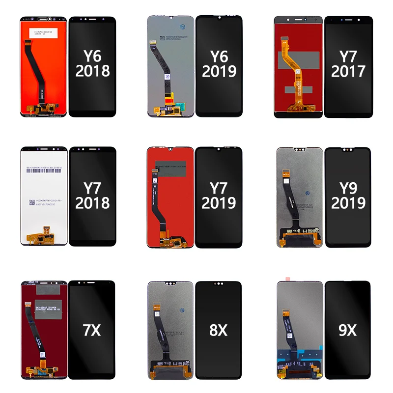 Y9 2019 Mate 9 10 20 30 Pro P10 P20 P30 P40 Lite LCD Screen Display for Huawei P Smart Y5 Y6 Y7 2017 2018 Mate 10 Lite