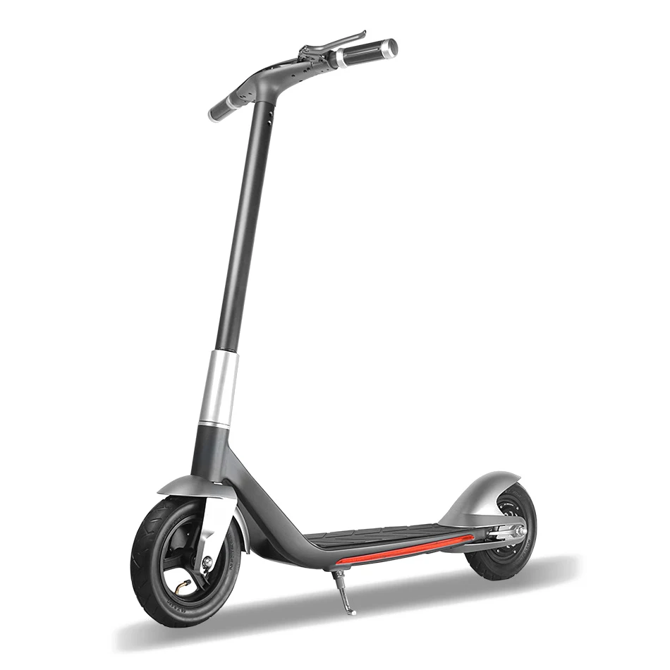 Powerful 300W portable E-ABS brake fat tire collapsible foldable Electrico Moped Escooter hidden folding Electric Scooter