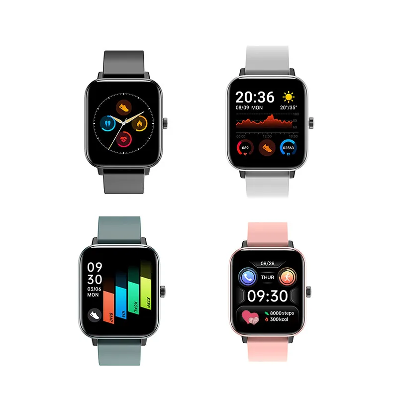 
2021 Hot Sale Full Touch SmartWatch Temperature Sport Smart Watch With Heart Rate Monitoring H10 Smart Watch 