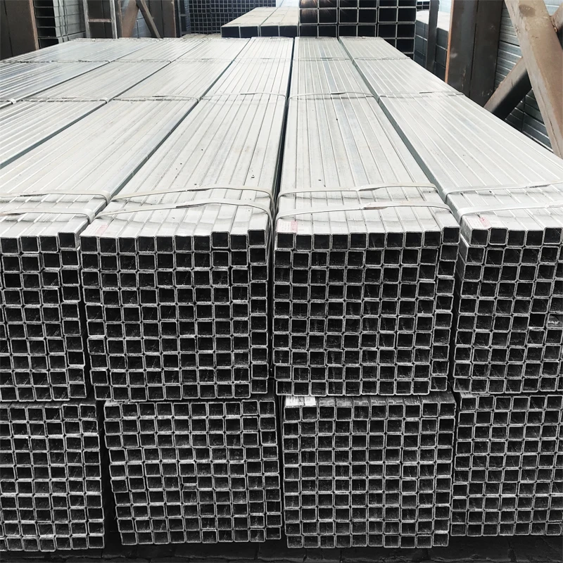 gi galvanized steel square hollow box section pipe 1 inch price