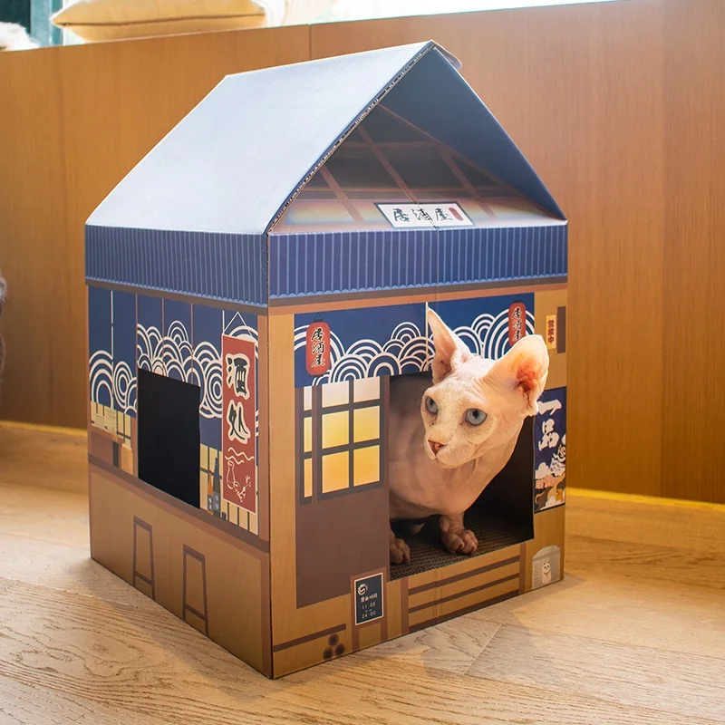 Игрушка для кошки скребок iizakaya Тип износоустойчивый гофрированные кошачьи материалы доска для заметок