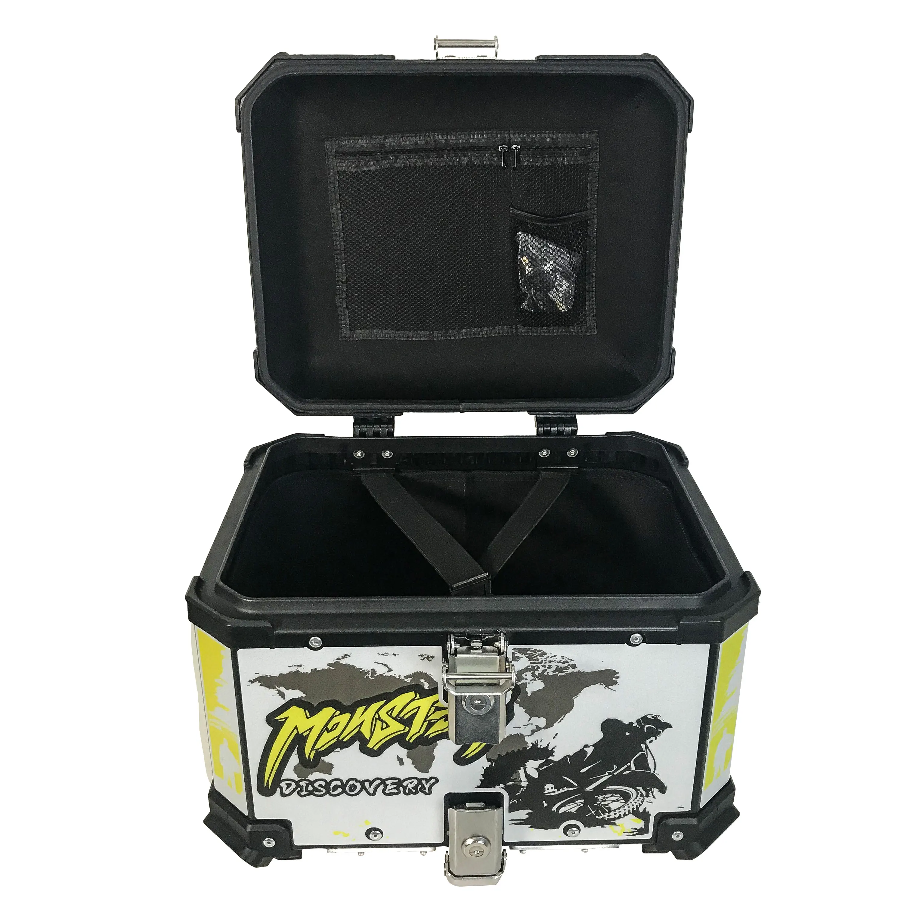 ZHUITU 25L 36L 45L 55L 65L 85L moto liftrcycle top motorcycle aluminum box